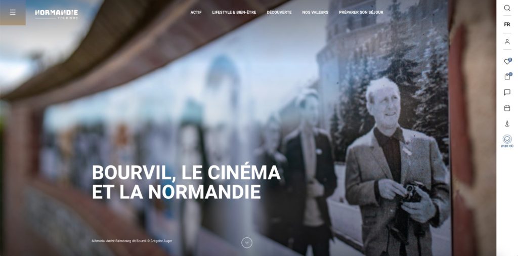 Normandie-tourisme.fr - Bourvil, le cinéma et le Normandie