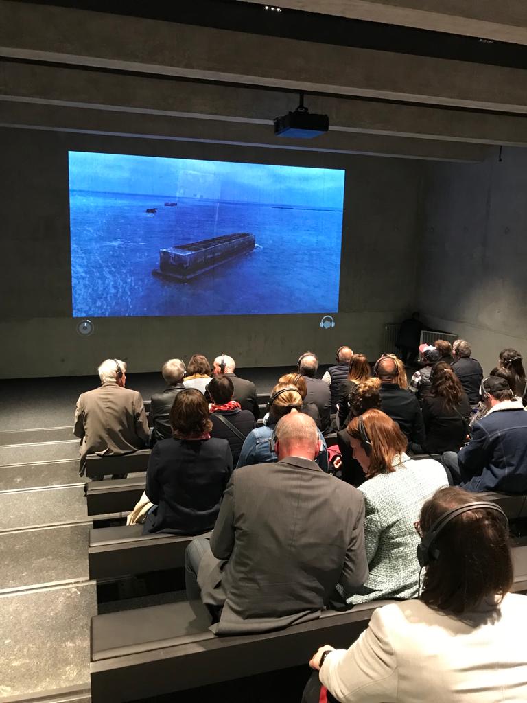 Musée du débarquement à Arromanches - La présentation (c) D.Saussey