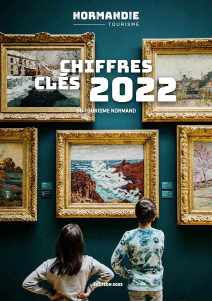 Couverture Chiffres)-clés du tourisme normand 2022 © ORT - Coraline et Leo
