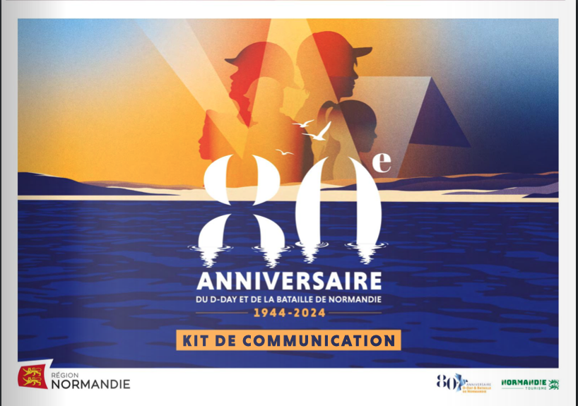 Kit de com - 80ème anniversaire du DDay © Région Normandie
